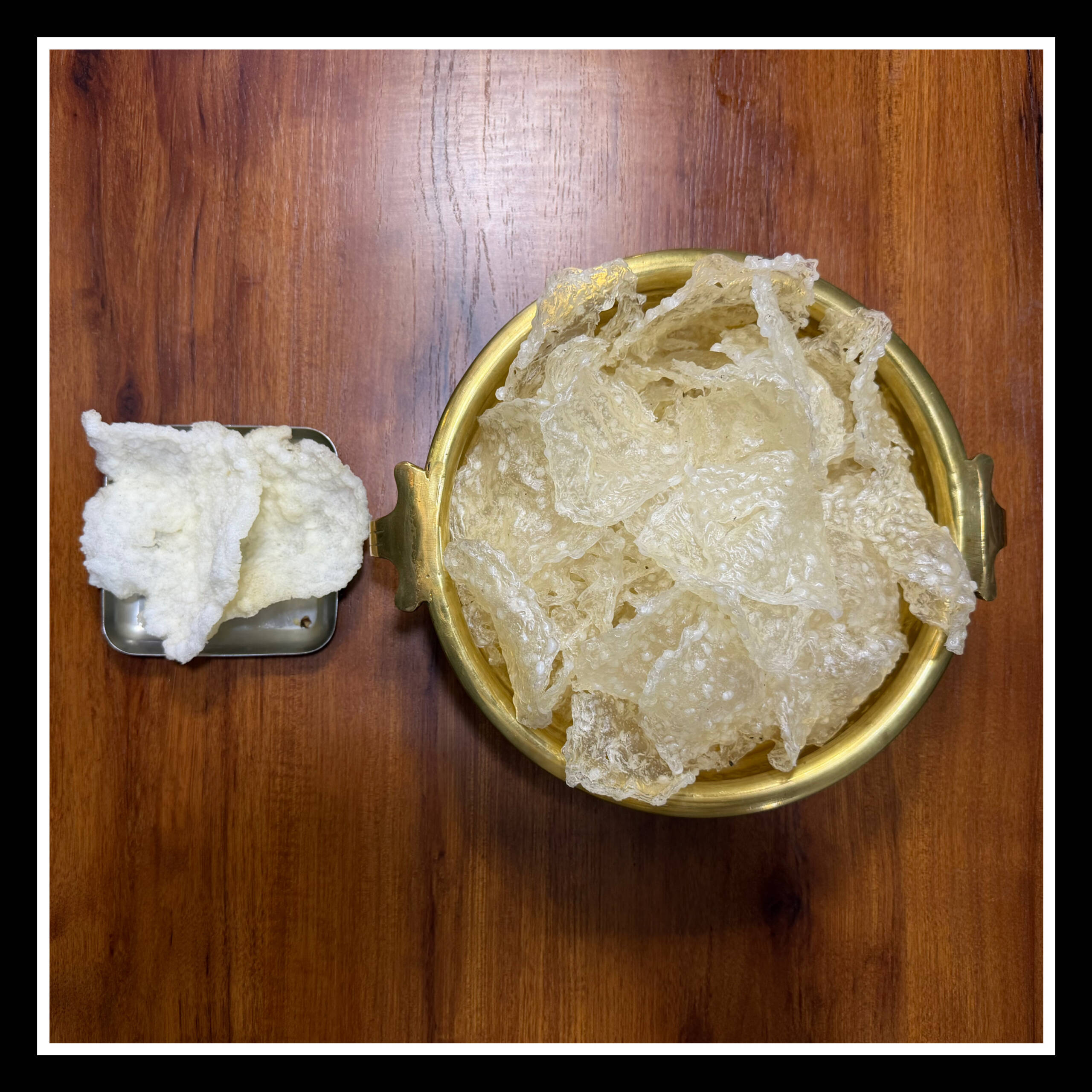 Homemade Sabudana Papad